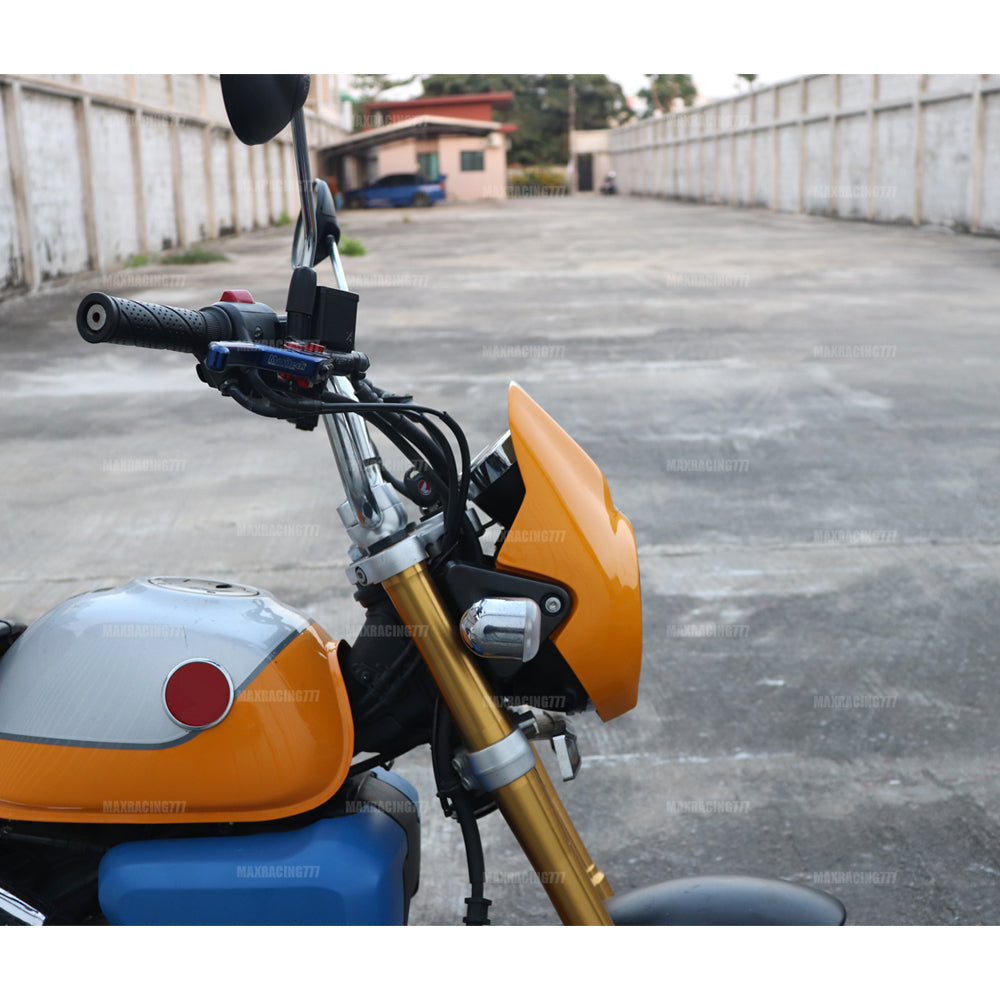 Yellow Headlight Cover Windscreen Windshield FIT FOR Honda Monkey Z125 2022-2025