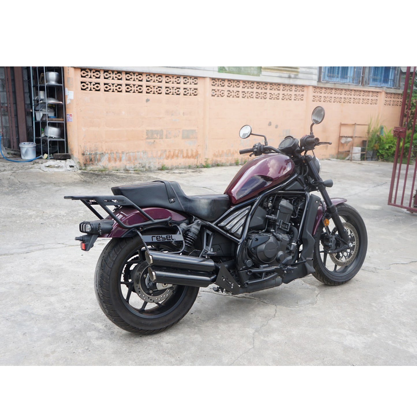 SEAT DOUBLE SADDLE DUAL DRIVER SEATS PAD CUSHION V.7 FOR HONDA REBEL CMX 1100 2021-2025