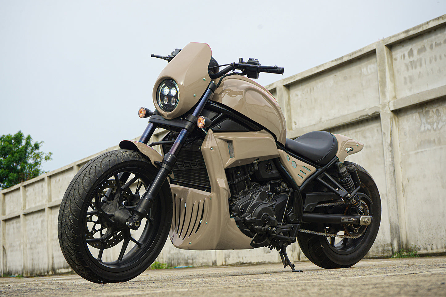 FULL SET OF 7 PIECES BROWN FIT FOR HONDA REBEL CMX 1100 2020-2025