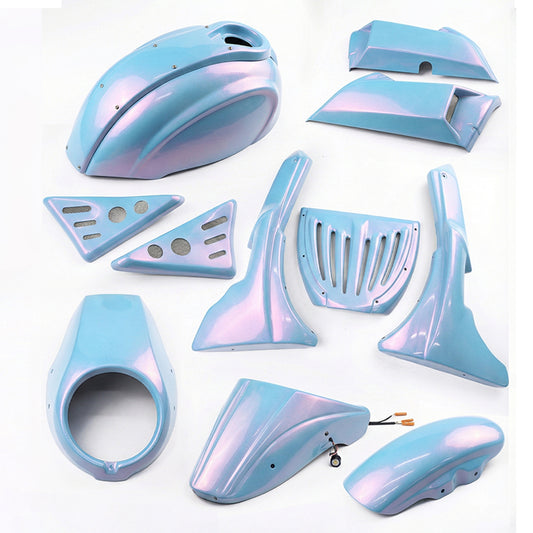 FULL SET OF 7 PIECES BLUE PEARL PINK FIT FOR HONDA REBEL CMX 1100 2020-2025