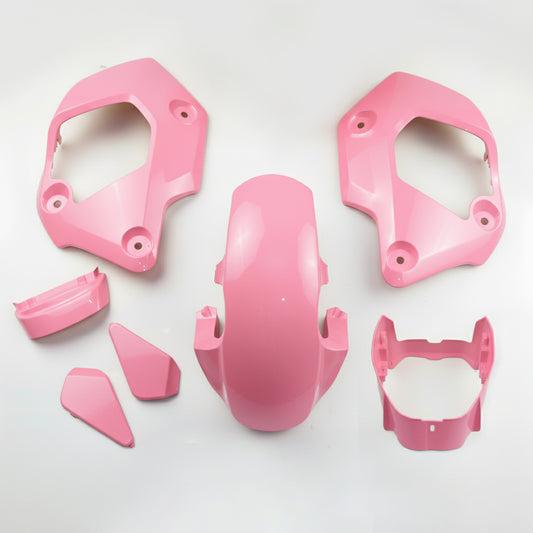 PINK PLASTIC PANEL FAIRING & UNDER FAIRING HONDA NEW GROM 125 2021-2024