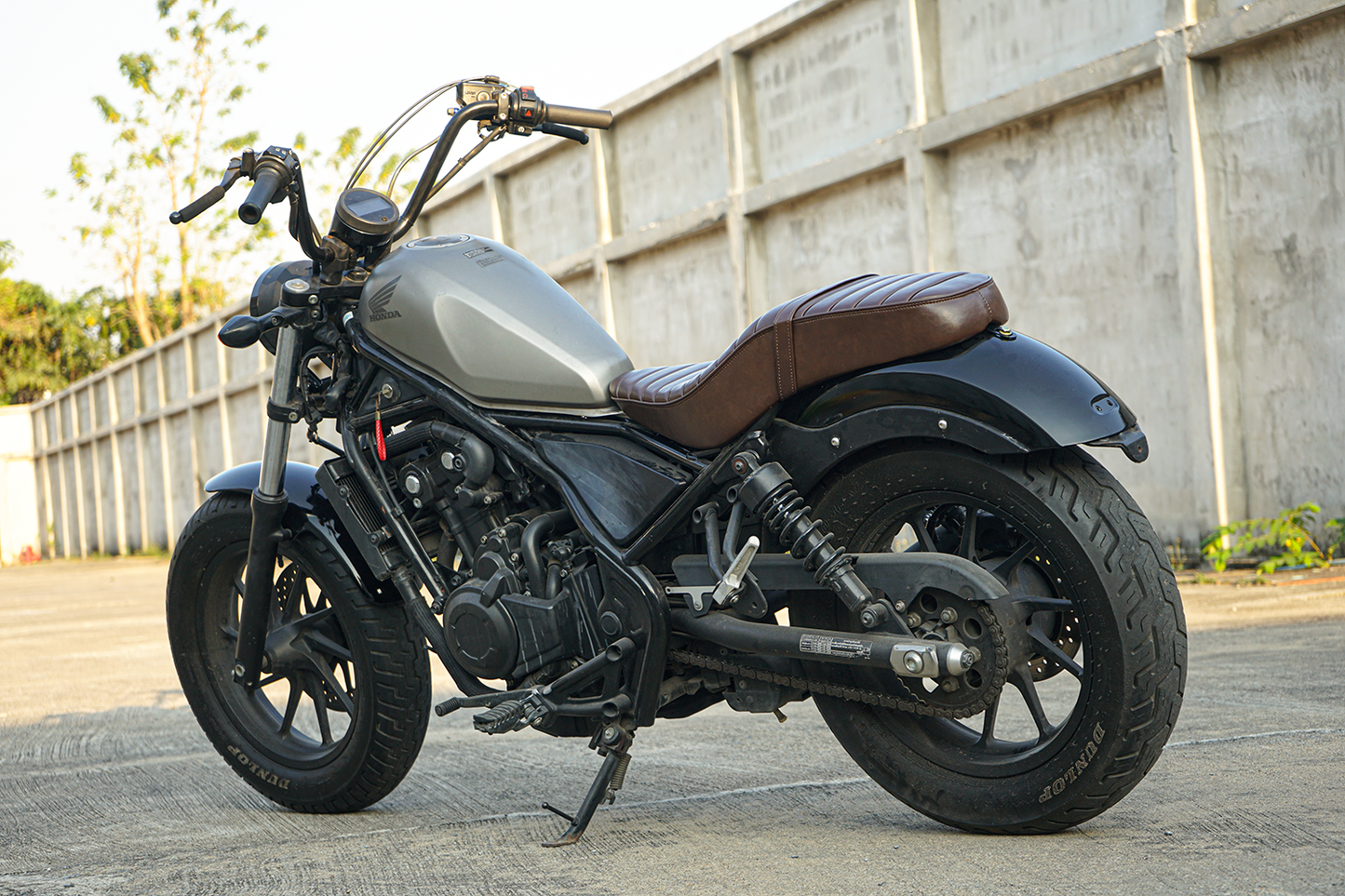 SEAT DOUBLE SADDLE DUAL DRIVER SEATS PAD CUSHION V.13 FOR HONDA REBEL CMX 300&500 2017-2025