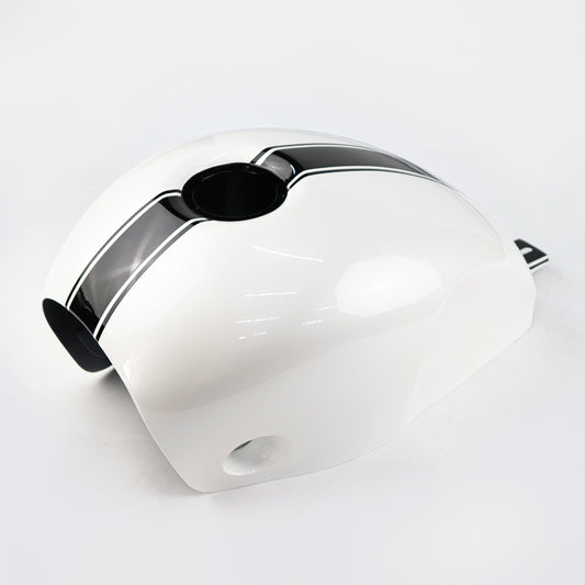 COVER FUEL OIL TANK WHITE LINE BLACK V.17 FIT FOR HONDA SCL CL 300 500 2023-2025