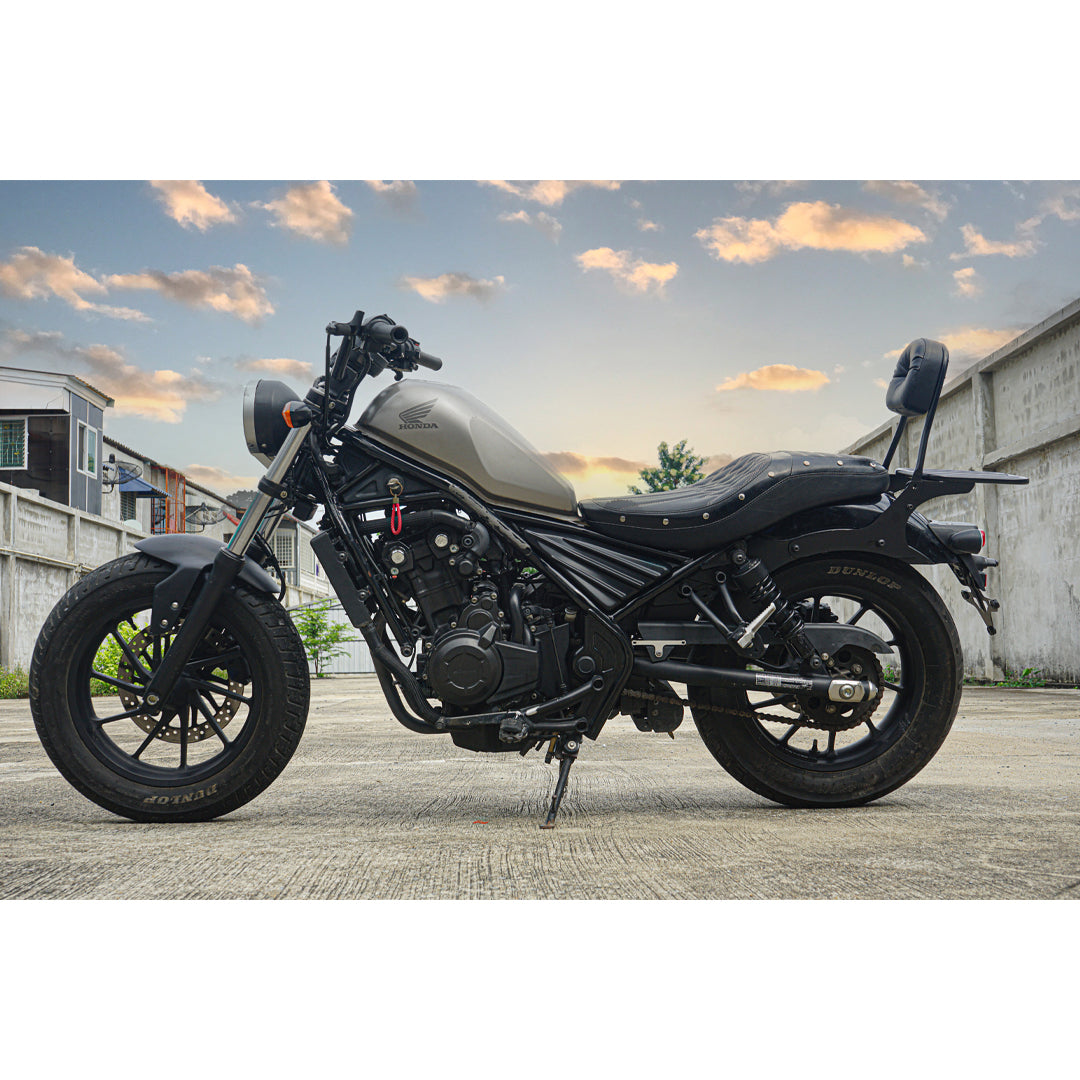 BLACK SIDE FRAME FAIRING ENGINE GUARD COVER FOR HONDA REBEL CMX 300&500 2017-2025