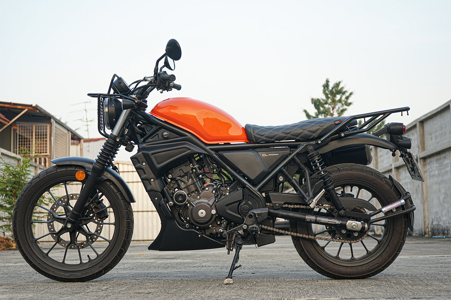 SIDER COVER OF THE ENGING & UNDER FAIRING V.2 FOR HONDA SCL CL 300 2023 - 2025