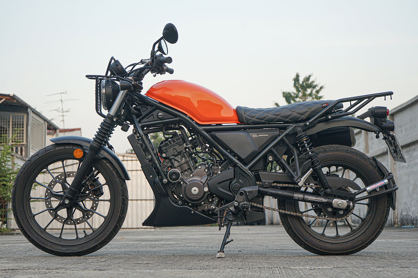 BLACK UNDER FAIRING COVER BELLY PAN ENGINE FOR HONDA SCL CL 300 2023 - 2025