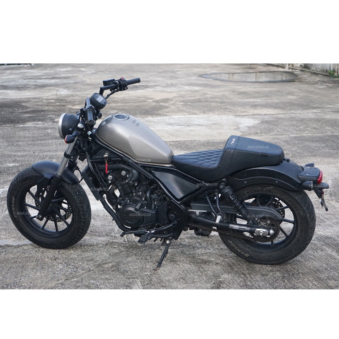 SEAT DOUBLE SADDLE DUAL DRIVER SEATS PAD CUSHION V.2 FOR HONDA REBEL CMX 300&500 2017-2025