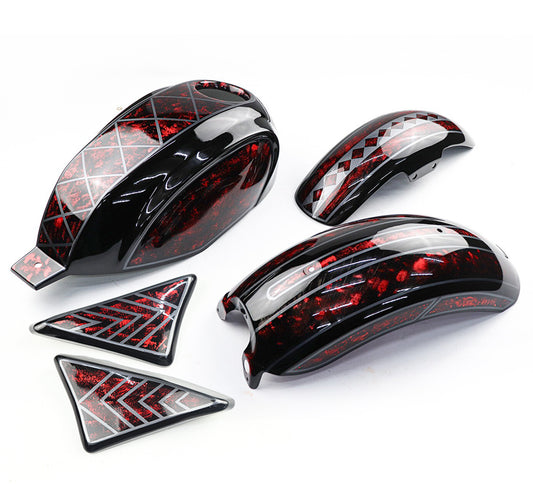 COVER FUEL OIL TANK / FRONT FENDER / REAR FENDER / SIDE COVER FRAME FOR HONDA REBEL CMX 300&500 2017-2025