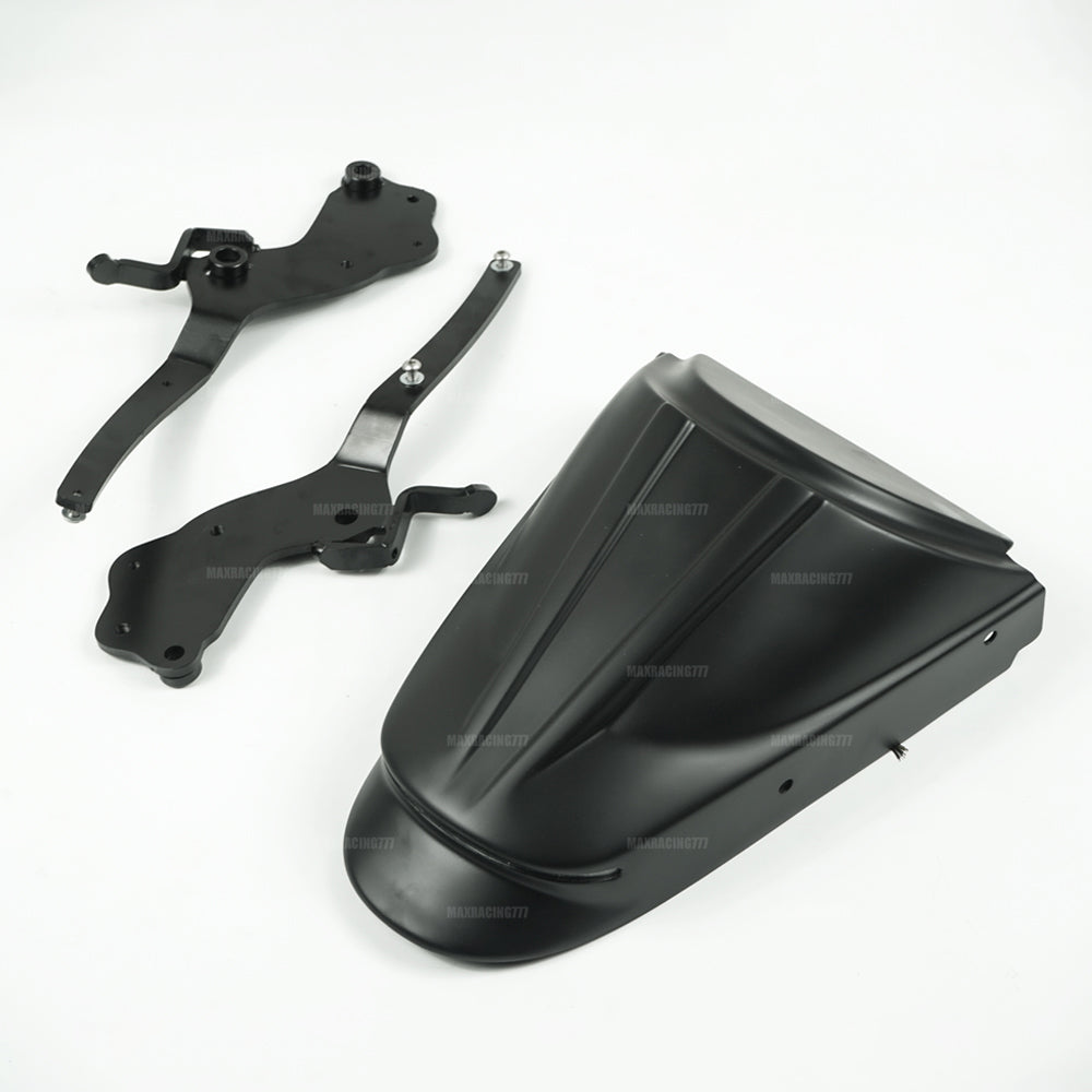 REAR FENDER FAIRING MUD GUARD LED BLACK FOR HONDA REBEL CMX 300&500 2017-2025