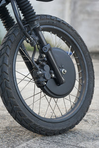 DISC BRAKE COVER PLASTIC ABS BLACK V.1 FOR HONDA TRAIL125 CT125 HUNTER CUB 2020-2025