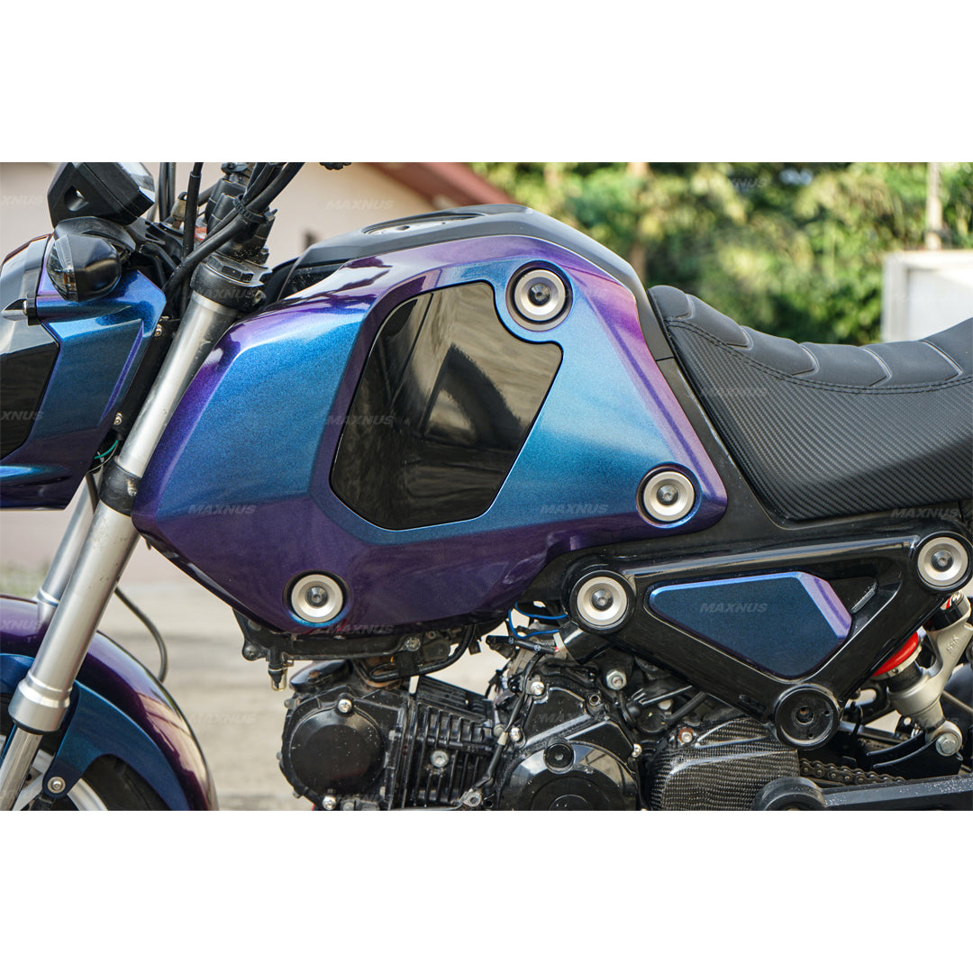 PURPLE FATE PLASTIC PANEL FAIRING BELLY PAN FOR HONDA NEW GROM GROM 125 2022-2024