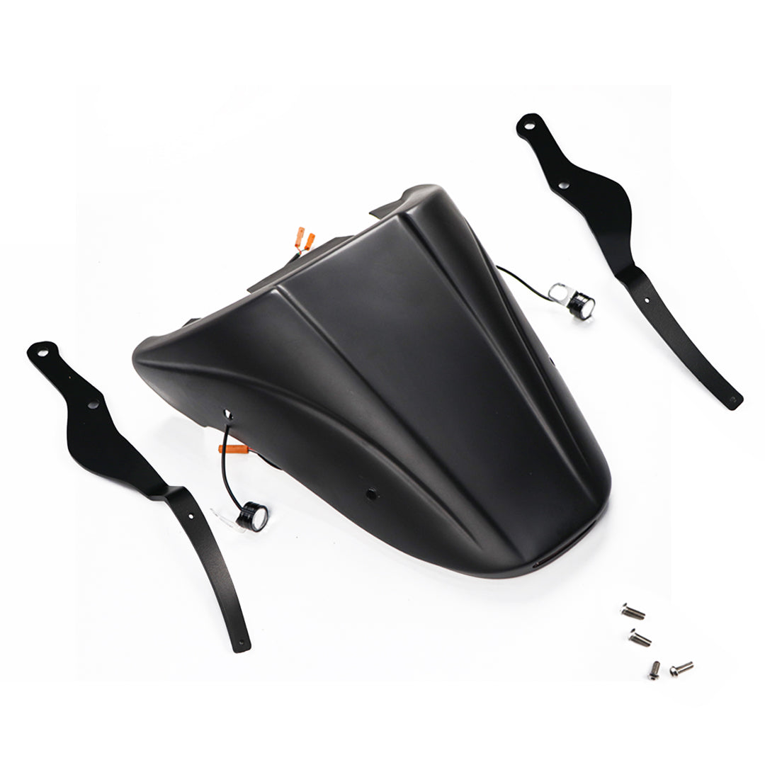 REAR FENDER FAIRING MUD GUARD LED BLACK FOR HONDA REBEL CMX 1100 2021-2025