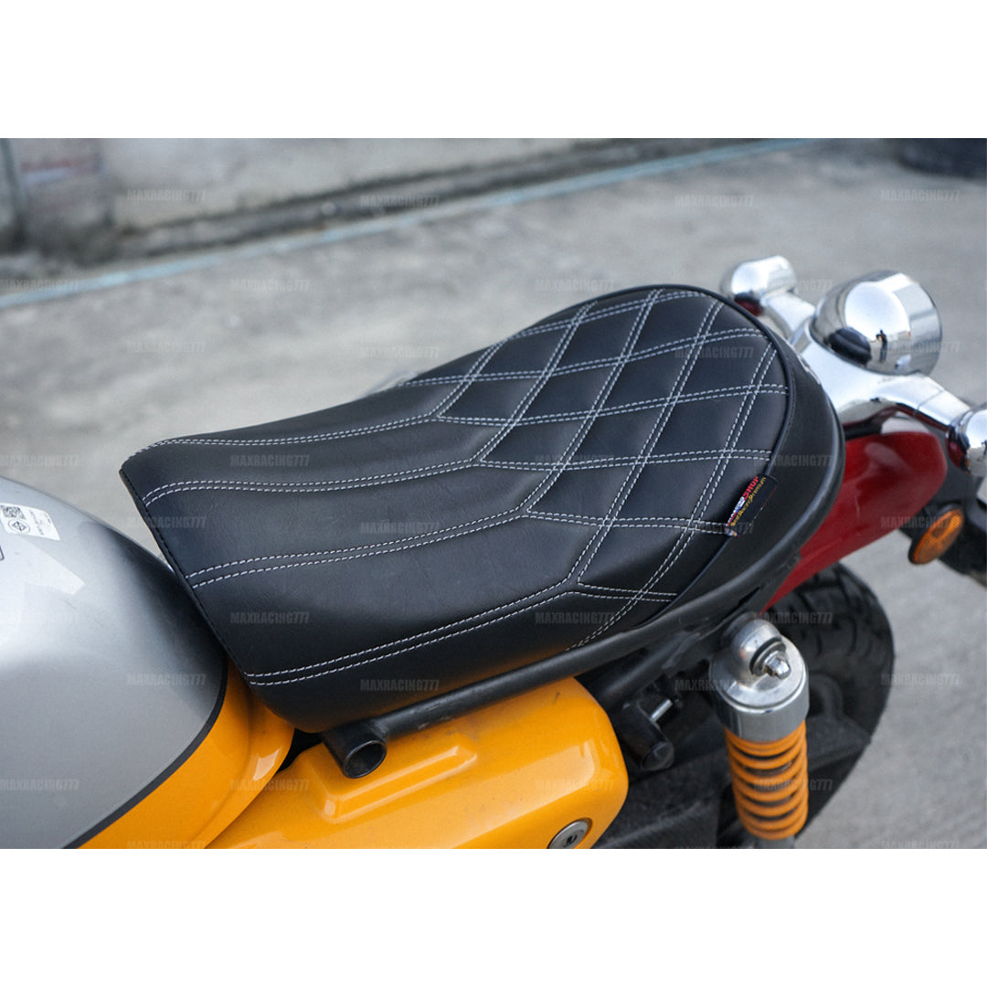 REPLACEMENT SEAT CAFE RACER BLACK V.1 FOR HONDA Z125 MONKEY 125 2018-2025