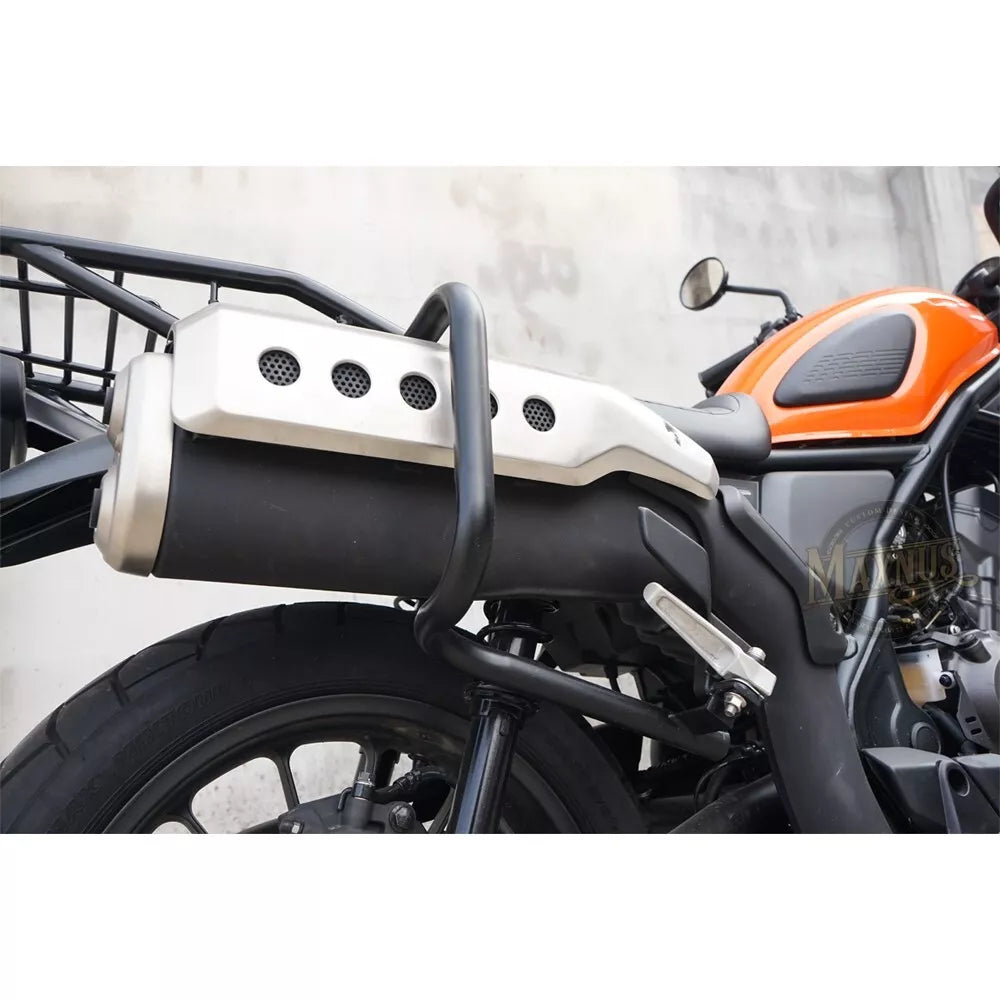 EXHAUST PIPE PROTECTION GUARD BLACK FIT FOR HONDA NEW SCL CL 300 500 2023-2025