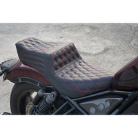 SEAT DOUBLE SADDLE DUAL DRIVER SEATS PAD CUSHION V.16 FOR HONDA REBEL CMX 1100 2021-2025