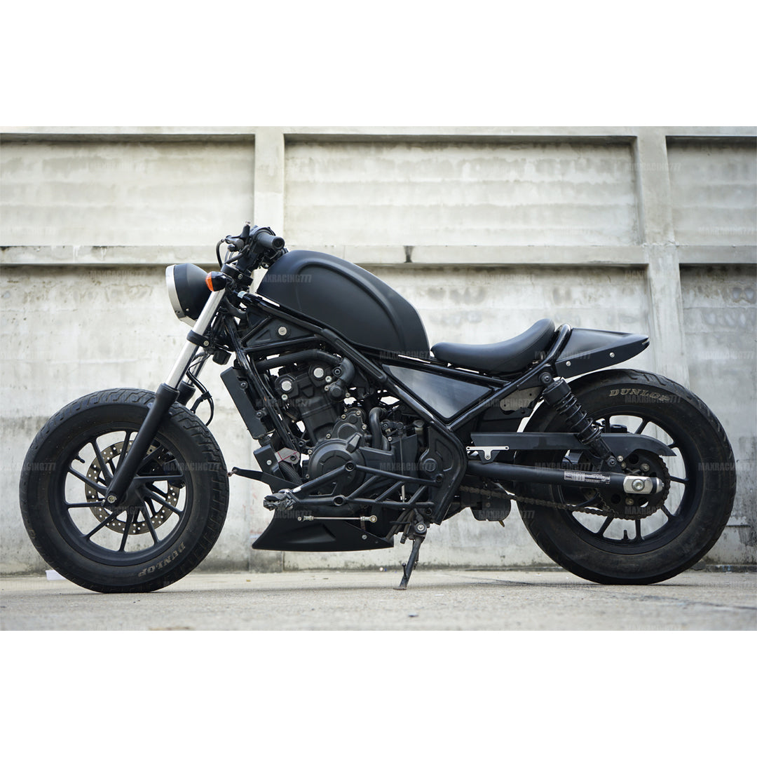 COVER FUEL OIL TANK MATTE BLACK FIT FOR HONDA REBEL CMX 300&500 2017-2025