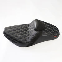 SEAT DOUBLE SADDLE DUAL DRIVER SEATS PAD CUSHION V.12 FOR HONDA REBEL CMX 1100 2021-2025