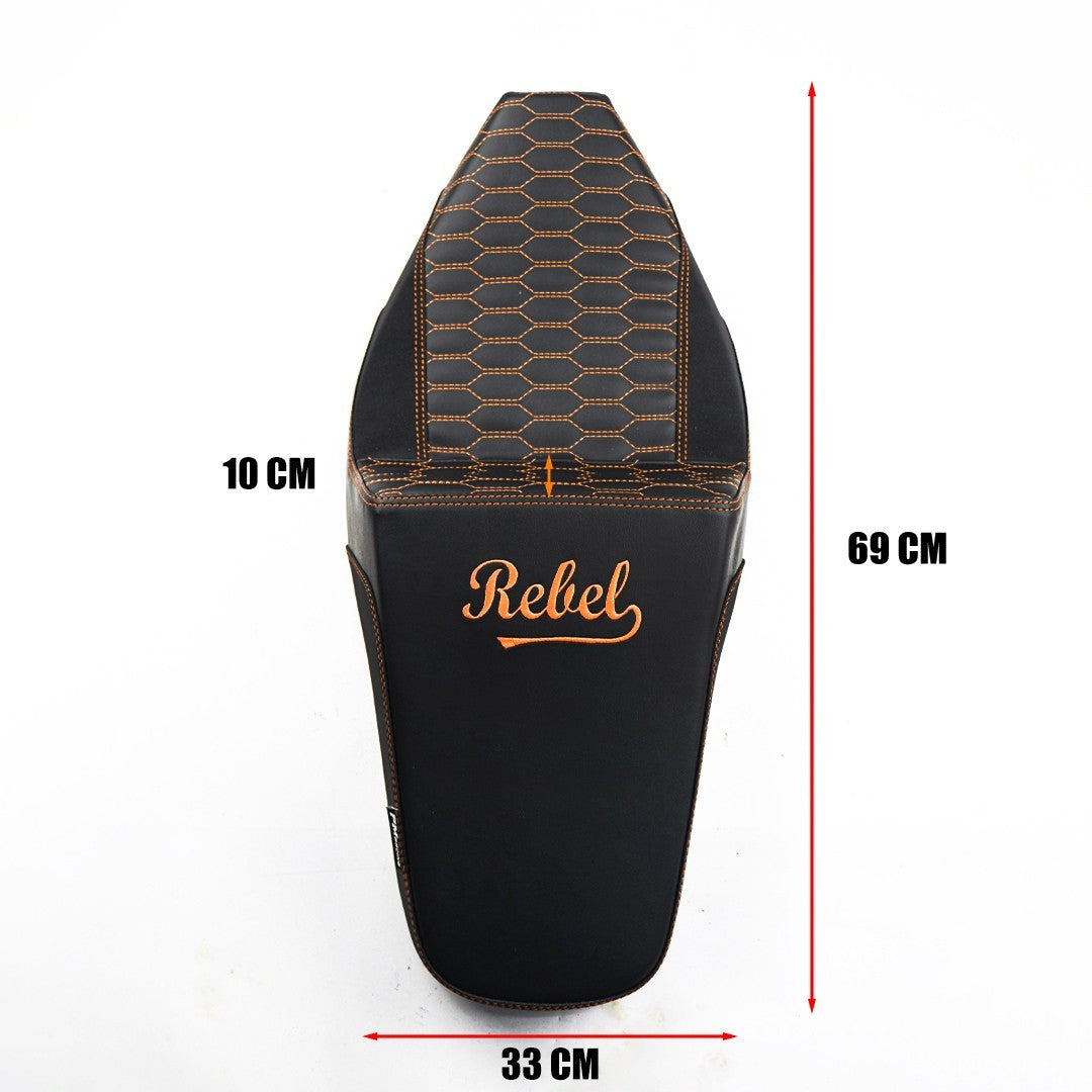 SEAT CUSHION BACKREST REPLACEMENT PINK THREAD V.23 FOR HONDA REBEL CMX 1100 2021-2025