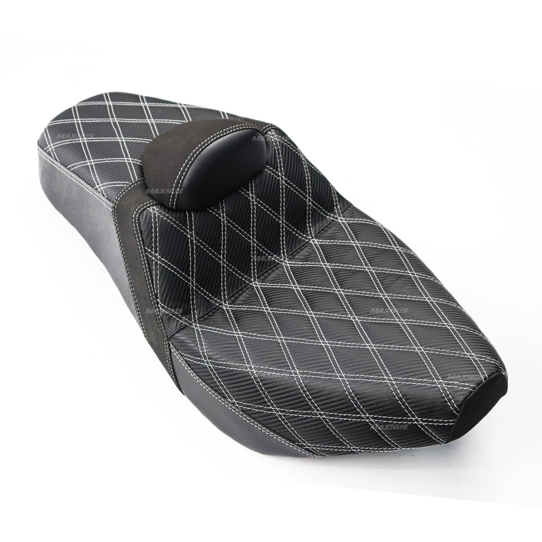 SEAT DOUBLE SADDLE DUAL DRIVER SEATS PAD CUSHION V.4 FOR HONDA REBEL CMX 300&500 2017-2025