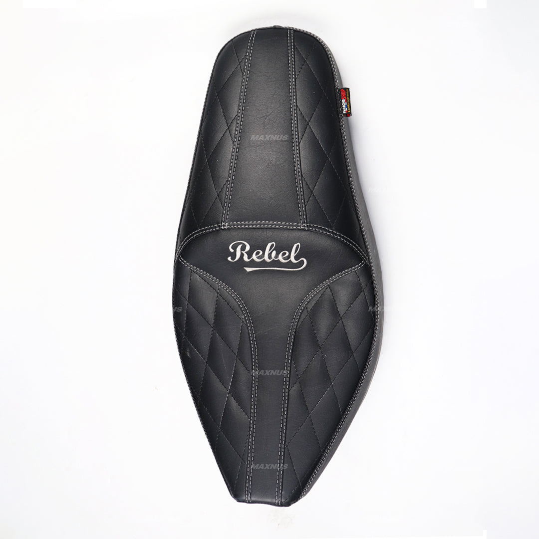 SEAT DOUBLE SADDLE DUAL DRIVER SEATS PAD CUSHION V.11 FOR HONDA REBEL CMX 1100 2021-2025