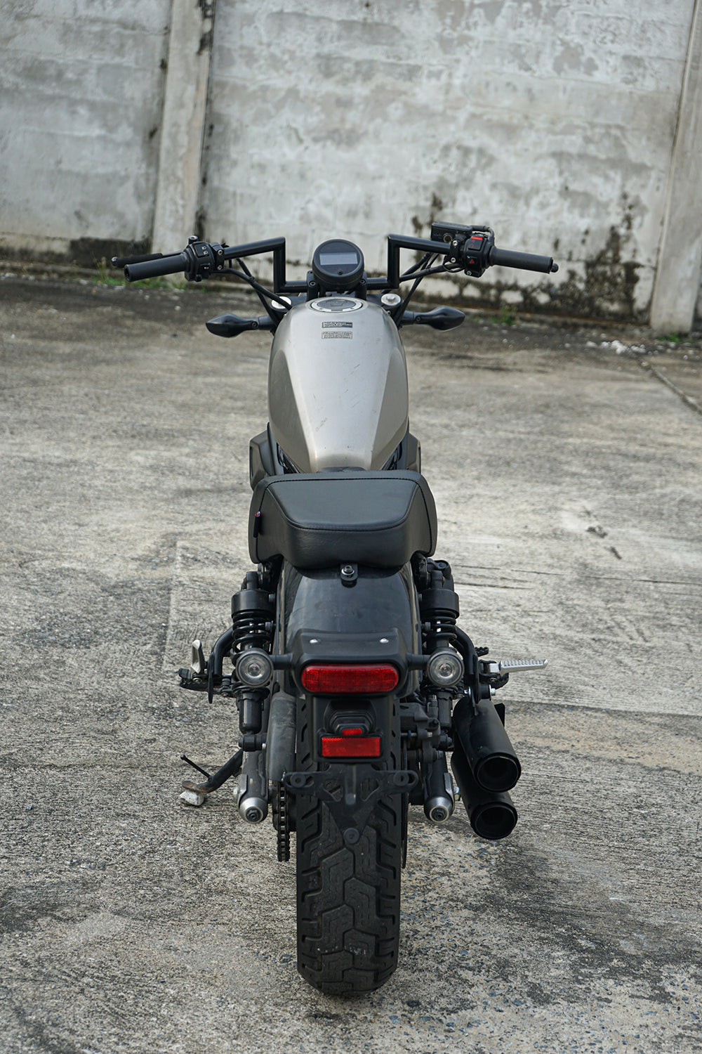 SEAT DOUBLE SADDLE DUAL DRIVER SEATS PAD CUSHION V.22 FOR HONDA REBEL CMX 300&500 2017-2025