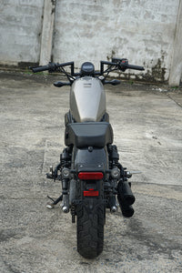 SEAT DOUBLE SADDLE DUAL DRIVER SEATS PAD CUSHION V.22 FOR HONDA REBEL CMX 300&500 2017-2025