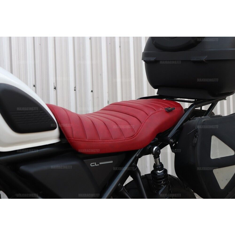REPLACEMENT CUSHION DUAL SEATS DOUBLE RED V.5 FIT FOR HONDA SCL CL 300 500  2023 - 2025