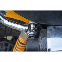 SISSY BAR SEAT BLACKWING FIT FOR HONDA Z125 MONKEY 125 2018-2025