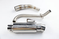 EXHAUST SYSTEM PIPE TIP MUFFLER LINK PIPE FOR HONDA GROM 125 2021-2025