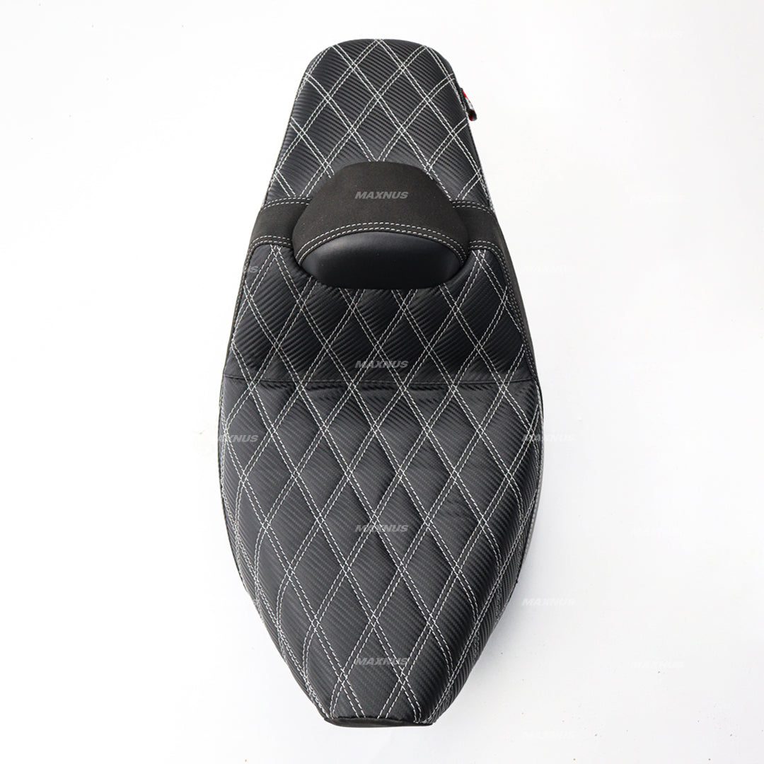 SEAT DOUBLE SADDLE DUAL DRIVER SEATS PAD CUSHION V.12 FOR HONDA REBEL CMX 1100 2021-2025