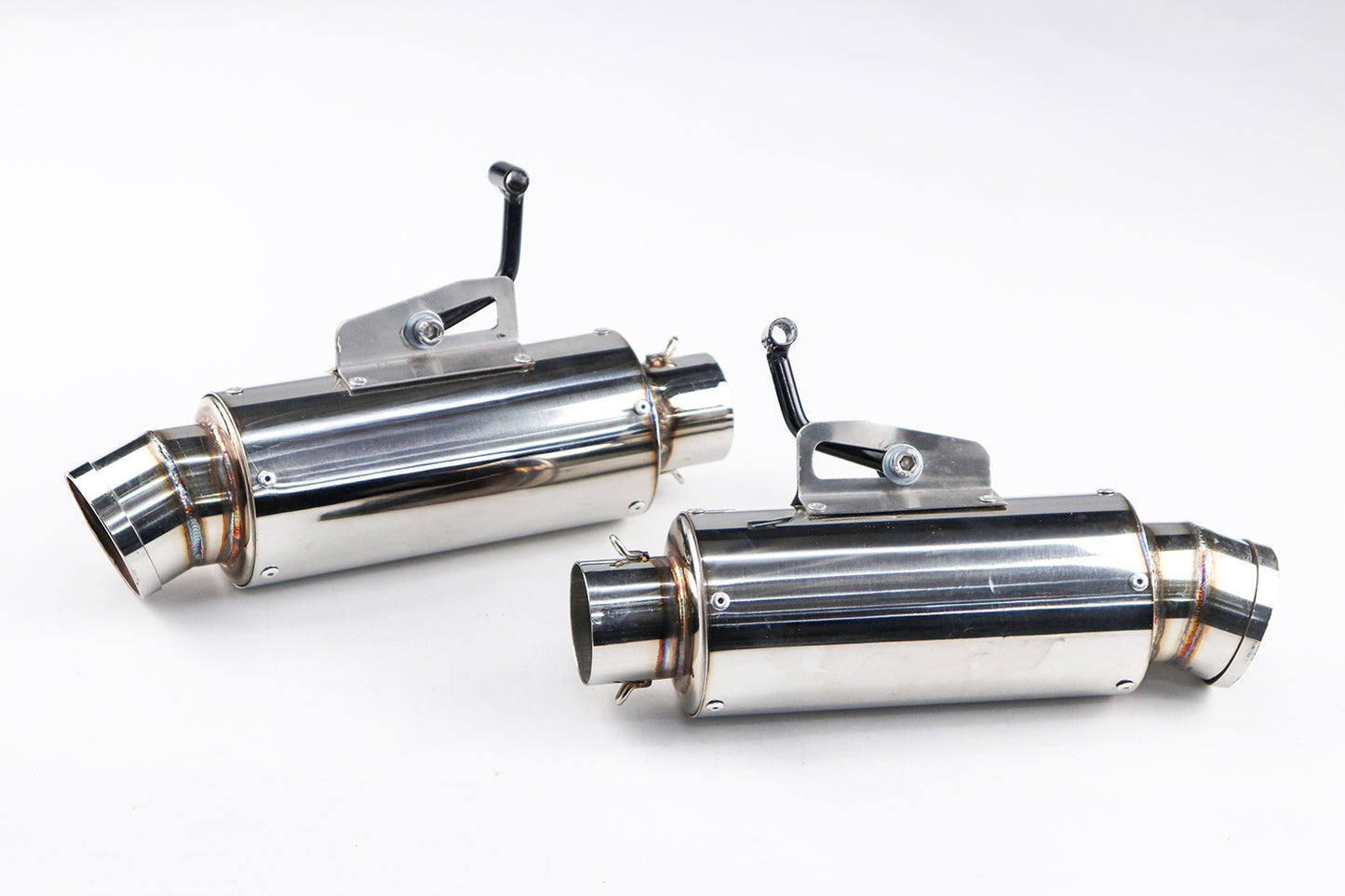 DUAL EXHAUST SYSTEM STAINLESS PIPE MUFFLER FOR HONDA GROM 125 2021-2025