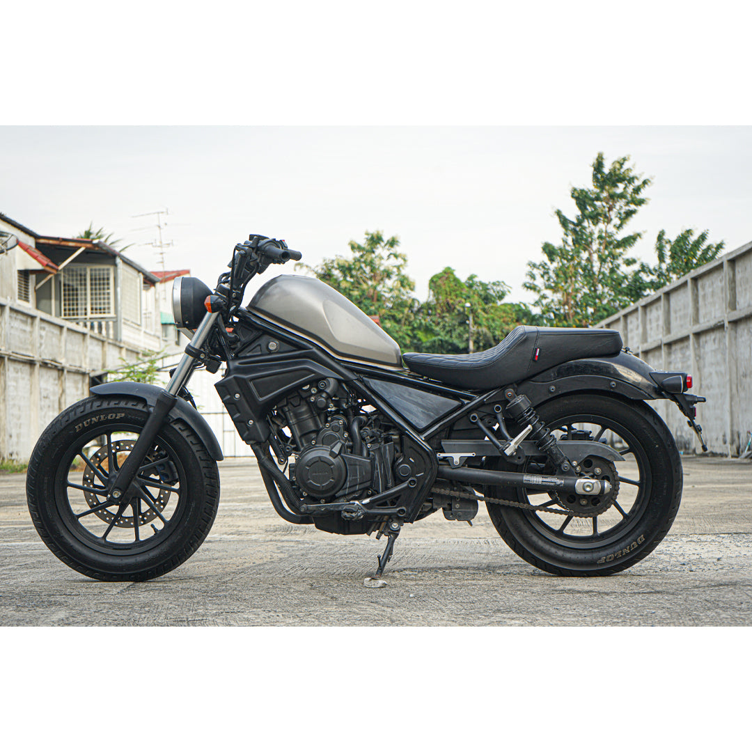 SEAT DOUBLE SADDLE DUAL DRIVER SEATS PAD CUSHION V.22 FOR HONDA REBEL CMX 300&500 2017-2025