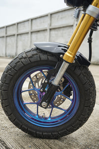 FRONT FENDERS MUDGUARD GLOSS BLACK FIT FOR HONDA MONKEY 125 2018 - 2025