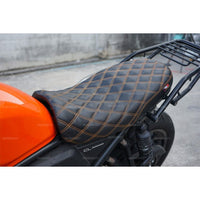 REPLACEMENT CUSHION DUAL SEATS DOUBLE ORANGE V.1 FOR HONDA SCL CL 300 500  2023 - 2025