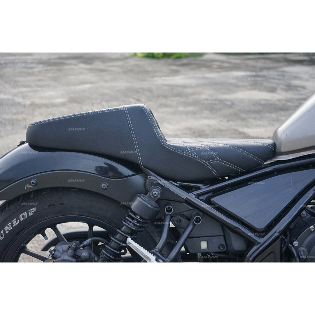 SEAT DOUBLE SADDLE DUAL DRIVER SEATS PAD CUSHION V.1 FOR HONDA REBEL CMX 300&500 2017-2025