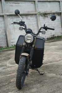 Honda CT125 Trail 125 Side Wind Guards (2020-2025) - ABS Plastic Matte Black