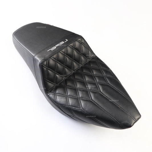 SEAT DOUBLE SADDLE DUAL DRIVER SEATS PAD CUSHION V.4 FOR HONDA REBEL CMX 1100 2021-2025
