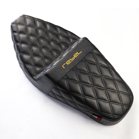 SEAT DOUBLE SADDLE DUAL DRIVER SEATS PAD CUSHION V.14 FOR HONDA REBEL CMX 1100 2021-2025