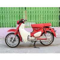 REPLACEMENT LONG SEAT DRIVER DOUBLE RED FIT FOR HONDA SUPER CUB C125 2023-2025