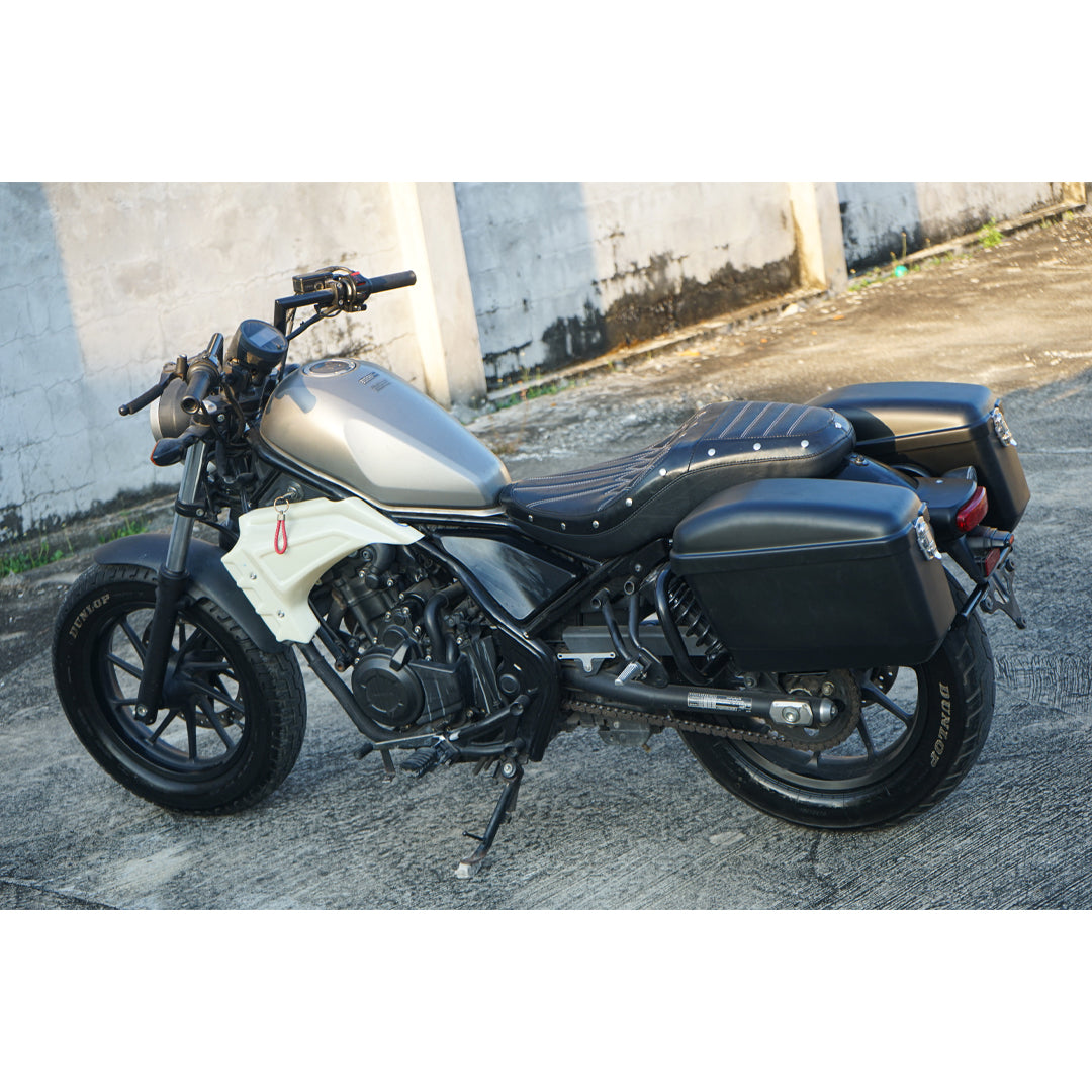 REAR RACK BOX BAG LUGGAGE CARRY LH+RH WITH FOR HONDA REBEL 300&500 2017-2025