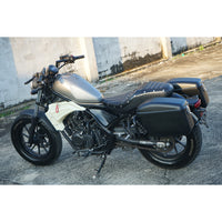 REAR RACK BOX BAG LUGGAGE CARRY LH+RH WITH FOR HONDA REBEL 300&500 2017-2025