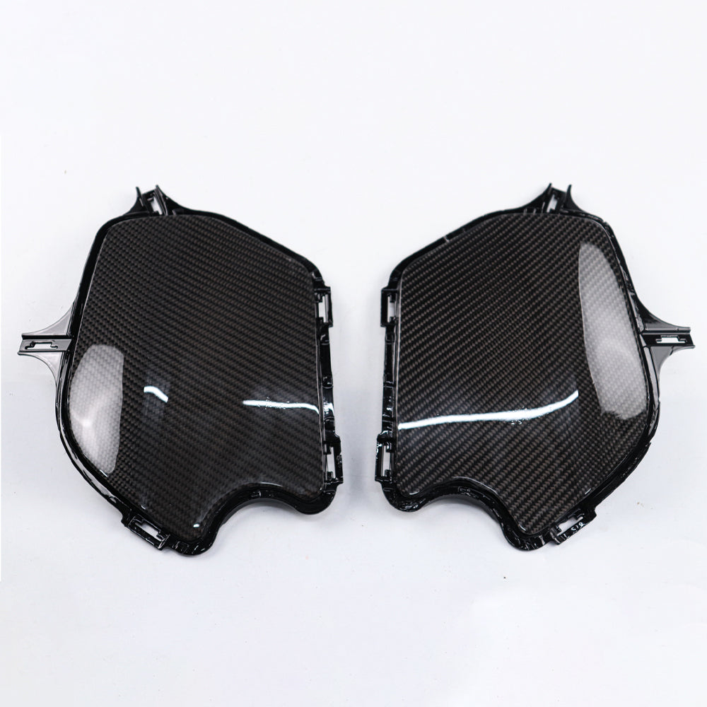 FRAME BODY R+L COVER SIDE UPPER PANEL CARBON FIBER FOR HONDA NEW GROM 2021-2024