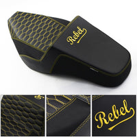 SEAT CUSHION BACKREST REPLACEMENT PINK THREAD V.24 FOR HONDA REBEL CMX 1100 2021-2025