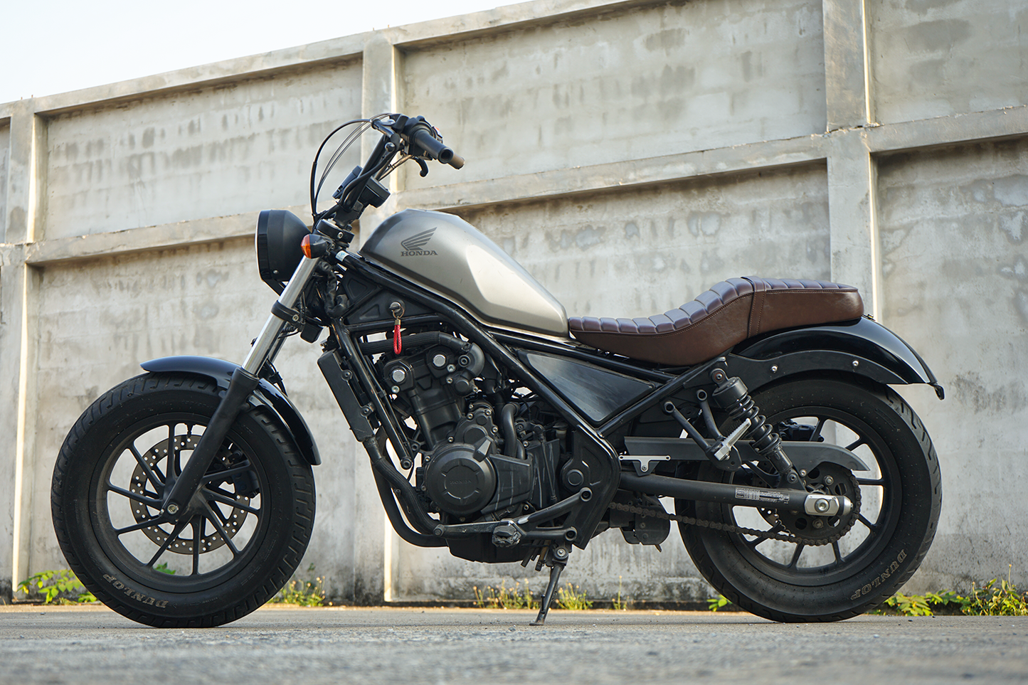 SEAT DOUBLE SADDLE DUAL DRIVER SEATS PAD CUSHION V.13 FOR HONDA REBEL CMX 300&500 2017-2025