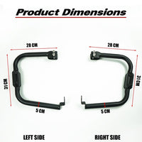 CRASH BAR ENGINE PROTECTION GUARD BLACK FIT FOR HONDA NEW SCL CL 300 500  2023 - 2025