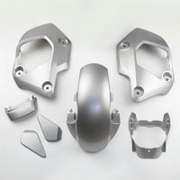 GRAY PLASTIC PANEL FAIRING & UNDER FAIRING HONDA NEW GROM 125 2021-2024