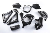 SET OF 11 PIECE FRAME BODY COVER SIDE UPPER PANEL CARBON FIBER FOR HONDA NEW GROM 2021-2024