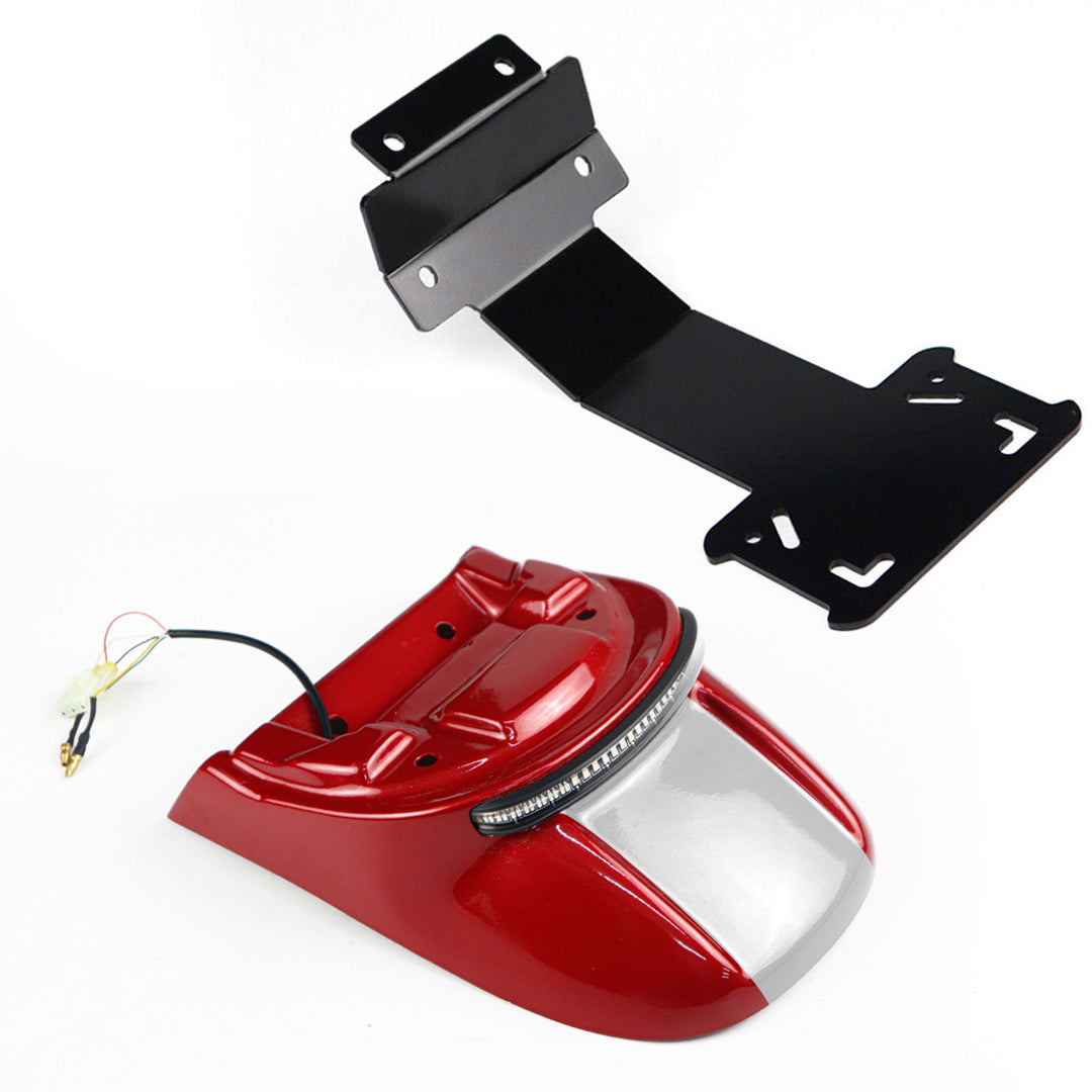 REAR FENDER + TAIL LIGHT LED V.2 FIT FOR HONDA MONKEY125 Z125 2022-2025