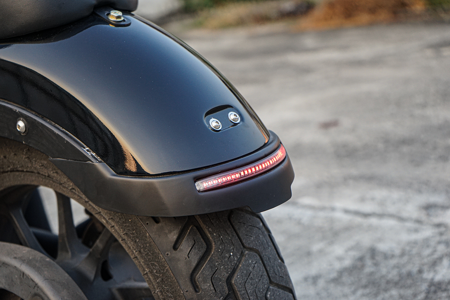 BLACK REAR TIDY FENDER ELIMINATOR LED FIT FOR HONDA REBEL CMX 300 500 2017-2025