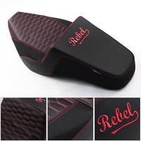 SEAT CUSHION BACKREST REPLACEMENT PINK THREAD V.20 FOR HONDA REBEL CMX 1100 2021-2025